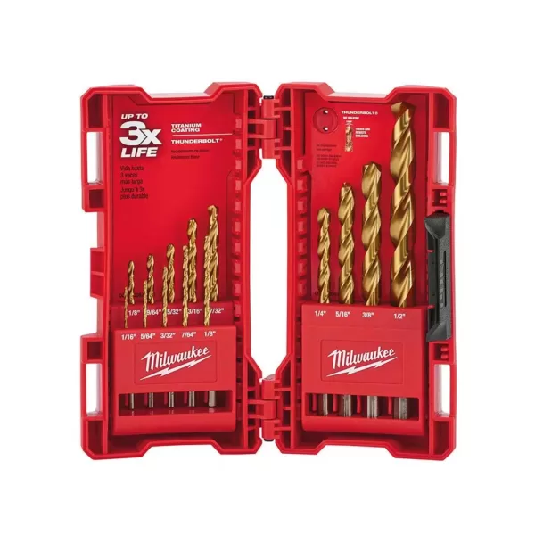 Milwaukee Titanium Drill Bit Set (14-Piece)