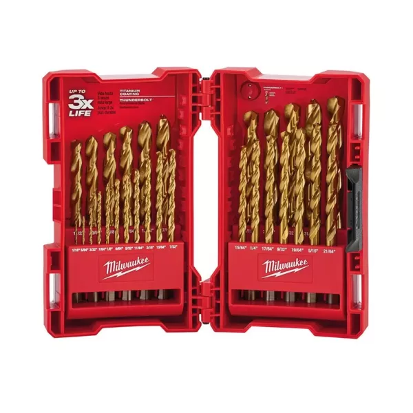 Milwaukee Titanium Drill Bit Set (29-Piece)