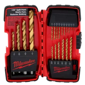 Milwaukee Titanium Drill Bit Set (20-Piece)