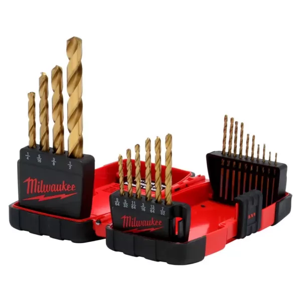 Milwaukee Titanium Drill Bit Set (20-Piece)