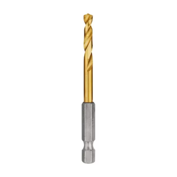 Milwaukee SHOCKWAVE 3/16 in. Titanium Twist Drill Bit