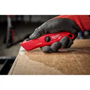 Milwaukee Self-Retracting Utility Knife with Carton Blade