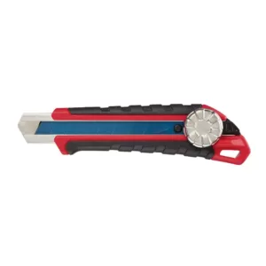 Milwaukee 18 mm Snap-Off Knife with Metal Lock and Precision Cut Blade