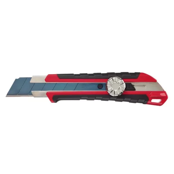 Milwaukee 25 mm Snap Off Knife with Metal Lock and Precision Cut Blade