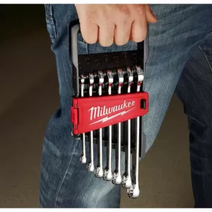 Milwaukee Combination Metric Wrench Mechanics Tool Set (7-Piece)