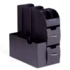 Mind Reader All in One Black K-Cup Storage Organizer and Napkin Holder