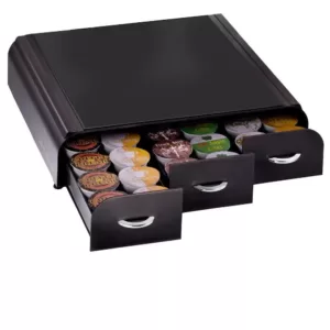 Mind Reader Anchor 36-Capacity Black K-Cup Storage Drawer