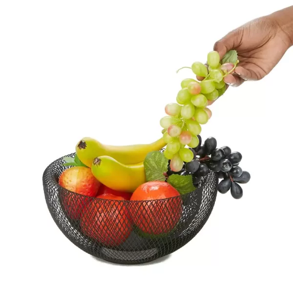 Mind Reader Small Mesh Fruit Bowl