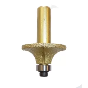 Monster 1/2 in. Shank Radius Brazed Diamond Router Bit