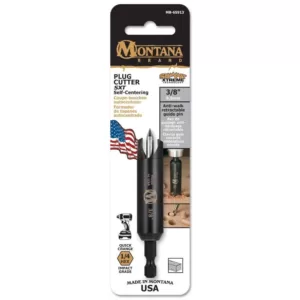 Montana Brand 3/8 in. Self-Centering Plug Cutter