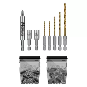 Montana Brand Titanium Drill and Drive Set (39-Piece)