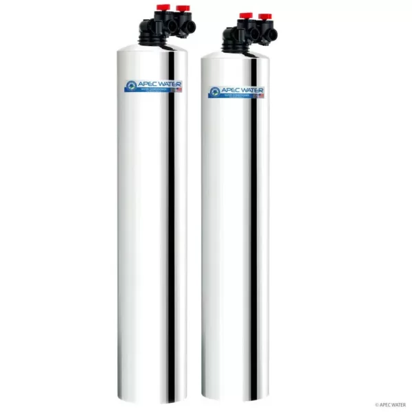 APEC Water Systems Premium 15 GPM Salt-Free Water Softener and Whole House Water Filtration System