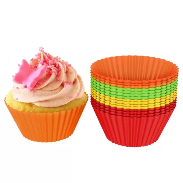 Chef Buddy Silicone Cupcake Liners (24-Pack)