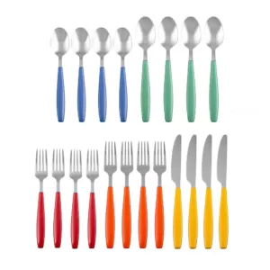 Fiesta Jamboree Multi-Color Version2 18/0 20-Piece Flatware Set (Service for 4)