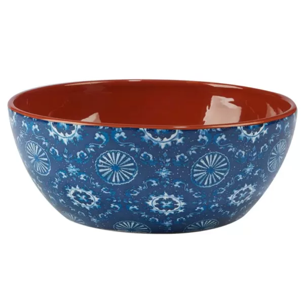 Certified International Porto Multi-Colored 10 in. x 4 in. Deep Bowl