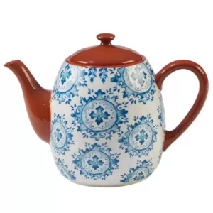 Certified International Porto 5-Cup Multi-Colored Teapot