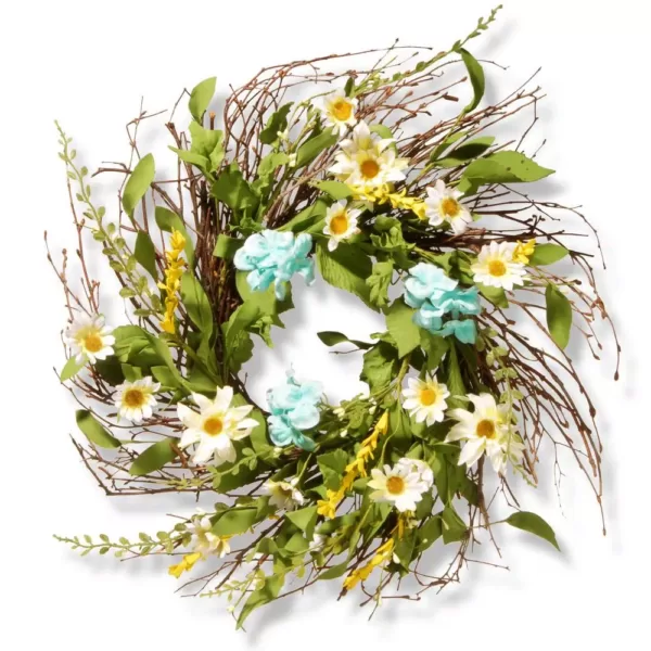 National Tree Company 20 in. Sunflower Wreath