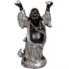 Oriental Furniture Oriental Furniture 17 in. Standing Prosperity Buddha Decorative Statue