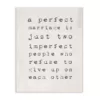 Stupell Industries 10 in. x 15 in. "A Perfect Marriage" by Daphne Polselli Printed Wood Wall Art