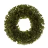 Glitzhome 18 in. D Artificial Boxwood Wreath