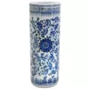 Oriental Furniture Oriental Furniture 23.5 in. Porcelain Decorative Vase in Blue