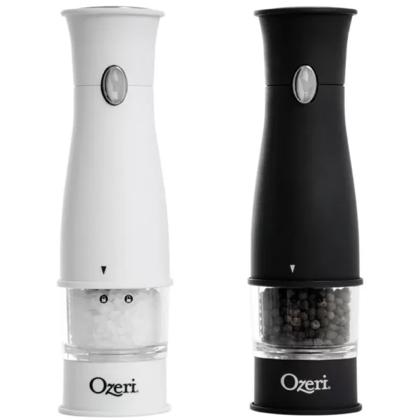 Ozeri Artesio Electric Salt and Pepper Grinder Set, BPA-Free