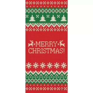 My Door Decor 36 in. x 80 in. Ugly Christmas Sweater Merry Christmas-Christmas Front Door Decor Mural