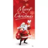 My Door Decor 36 in. x 80 in. Santa's Merry Christmas-Christmas Front Door Decor Mural