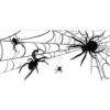 My Door Decor 7 ft. x 16 ft. Spiders Halloween Garage Door Decor Mural for Double Car Garage Car Garage