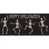 My Door Decor 7 ft. x 16 ft. Happy Halloween Skeletons Garage Door Decor Mural for Double Car Garage Car Garage