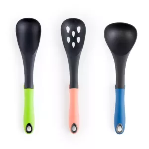 MegaChef Assorted Color Nylon Cooking Utensils (Set of 7)