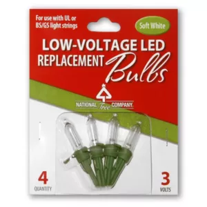 National Tree Company Replacement Soft White LED Bulbs