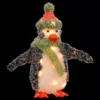 National Tree Company Pre-Lit 18 in. Tinsel Penguin