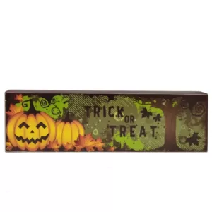 National Tree Company 4.3 in. Halloween Table Sign