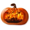 National Tree Company 14 in. 3D Orange LED Pumpkin