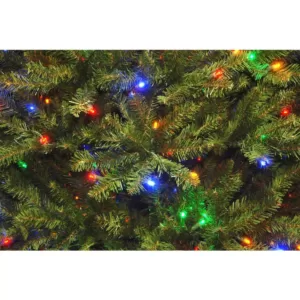 National Tree Company 12 ft. PowerConnect Dunhill Fir Tree with Dual Color LED Lights