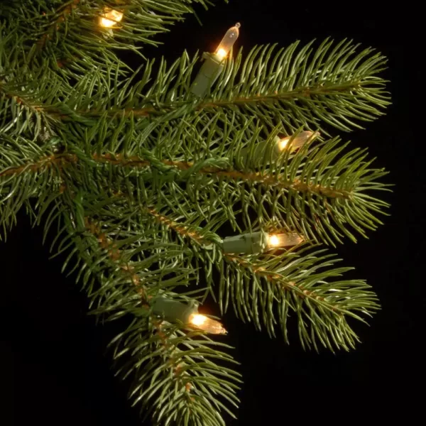 National Tree Company 9 ft. PowerConnect Bayberry Spruce Tree with Dual Color LED Lights