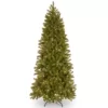 National Tree Company 7 ft. Feel Real Downswept Douglas Fir Pencil Slim Hinged Tree with 300 Dual Color LED Lights