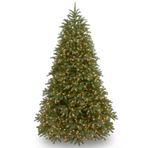 National Tree Company 6.5 ft. Jersey Fraser Fir Medium Tree with Clear Lights