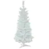 National Tree Company 3 ft. White Iridescent Tinsel Artificial Christmas Tree