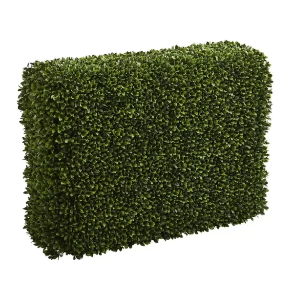 Nearly Natural Indoor/Outdoor 41 in. Boxwood Artificial Hedge