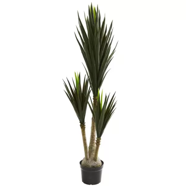 Nearly Natural Indoor 65 in. Yucca Artificial Plant