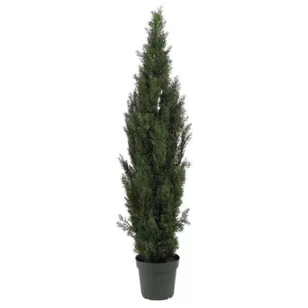 Nearly Natural 6 ft. Mini Cedar Pine Silk Tree