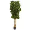 Nearly Natural 7 ft. Fiddle Leaf Fig Artificial Tree