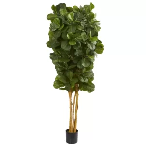 Nearly Natural 7 ft. Fiddle Leaf Fig Artificial Tree