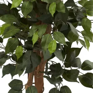 Nearly Natural 44 in. Ficus Tree with Decorative Planter