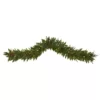 Nearly Natural 6 ft. Pre-Lit Christmas Pine Artificial Garland with 50 Warm White LED Lights and Berries