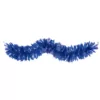 Nearly Natural 6 ft. Pre-Lit Blue Artificial Christmas Garland with 50 Warm White Lights