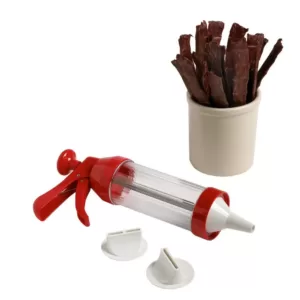 Nesco Jumbo Jerky Works Jerky Gun with Seasoning Kit