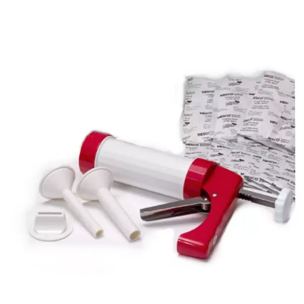 Nesco Jumbo Jerky Works Jerky Gun with Seasoning Kit